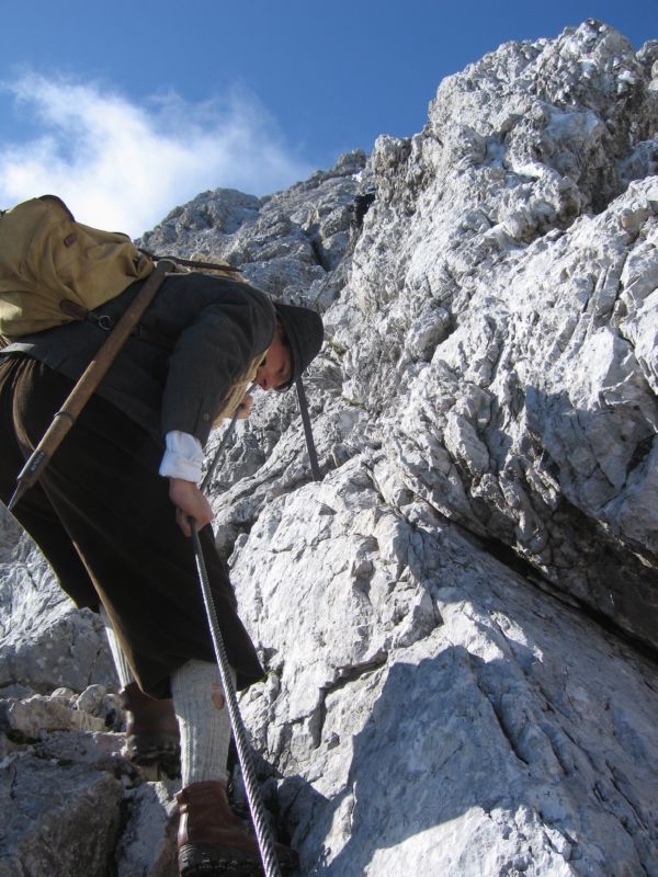 2009-09-06 Zug (21) vintage climbing